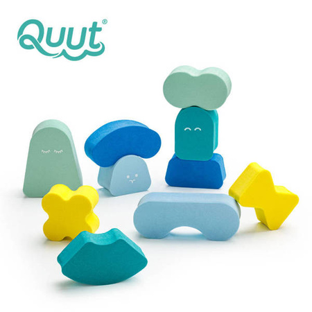 QUUT Klocki piankowe balansowe Blokki Minty Blue