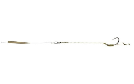 PRZYPON KARPIOWY "COMBI RIG B" 23 cm / 25 lbs - hak nr 2 - op.2szt MIKADO AMC-PCRB2-2