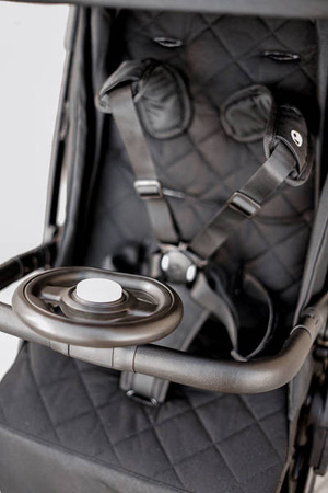 Easywalker Jackey Special Edition Kompaktowy, samoskładający się wózek spacerowy z torbą transportową Gold