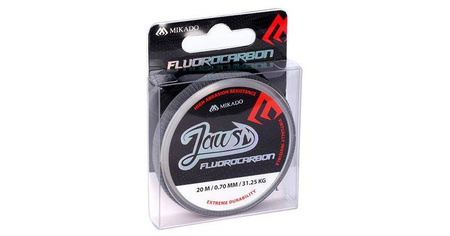 ŻYŁKA FLUOROCARBON JAWS 0.60mm/23.58kg/20m MIKADO ZFLJ01-060-20