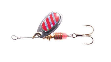 BŁYSTKA OBROTOWA - BLASTER Nr 2 SREBRNY / 22H MIKADO PMB-OBL-2S-22H