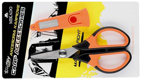 NOŻYCZKI DO PLECIONKI Z OSTRZAŁKĄ - op.1szt MIKADO AMC-005