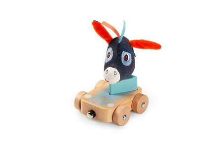 LILLIPUTIENS Zestaw 3 drewnianych pojazdów Farma 12+