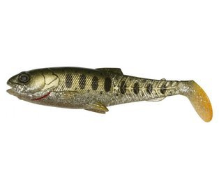 (R) GUMA CRAFT CANNIBAL PADDLETAIL 10.5CM 12G OLIVE PEARL SILVER SMOLT 1szt. (71815)