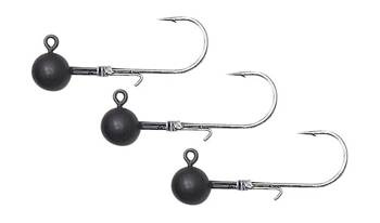 TUNGSTEN BALL JIGHEAD #1/0 2G MATT BLACK 3PCS Savage Gear (82278)