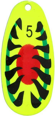 BŁYSTKA OBROTOWA - BLASTER Nr 2 SREBRNY / 28 MIKADO PMB-OBL-2S-28