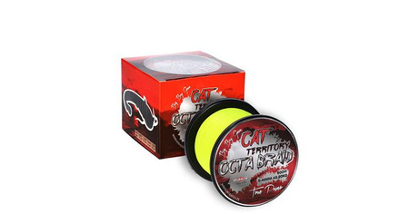 PLECIONKA CAT TERRITORY OCTA BRAID  050 YELLOW 600M MIKADO Z40Y-050