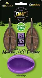 KOSZYCZEK - METHOD FEEDER "DOUGLAS" Q.M.F. SET XL KOMPLET - 2x40g + FOREMKA - op.1kpl. MIKADO AMFN-QMF-3XL-SET40B