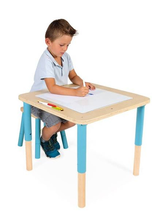 Drewniany progresywny stolik aktywizujący 18 m+, Janod