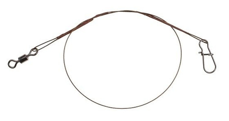 PRZYPON STALOWY Z KR. I AGR. 15/20/25cm - 10 kg - op.30 szt (BROWN) MIKADO ZG11-009-30