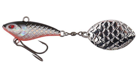 WOBLER Z OBROTOWYM WIRUJĄCYM OGONKIEM PRZYNĘTA - M-TAIL 6g/BLOODY ROACH - op.1szt. MIKADO PMMT-6-BR