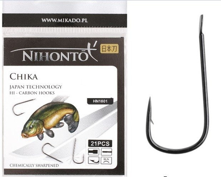 HACZYKI WYCZYNOWE NIHONTO - CHIKA Nr 14 BN - torebka 21 szt. MIKADO HN1801-14BN