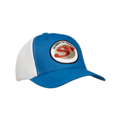 BADGE BASEBALL CAP ONE SIZE TILE BLUE Scierra (73809)