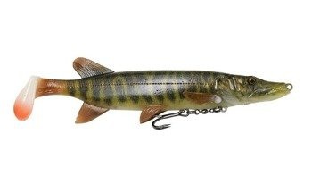 Guma, Ripper Szczupak Savage Gear 4D Pike Shad 20cm 65g SS 01-Striped Pike (61786)