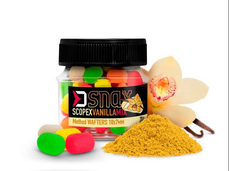 Przynęta MIX D SNAX WAFT 10x7mm/20g Scopex-vanilla Delphin (101003738)