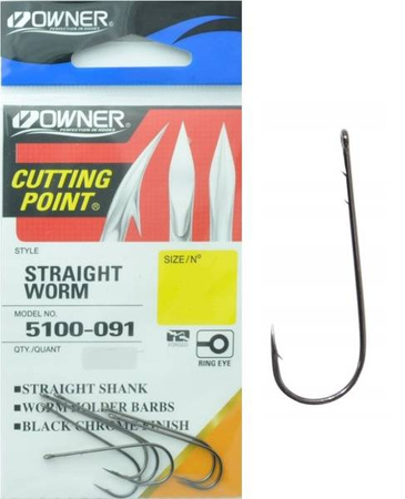 (R) HACZYKI DO CZEBURASZKI OWNER 5100 BC HAK 2/0 1X6SZT. HO-51002/0