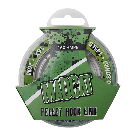 WŁOS DO PELLETU Z PLECIONKI 16X 20M 0.95MM 85KG BRĄZOWA MADCAT (70831)