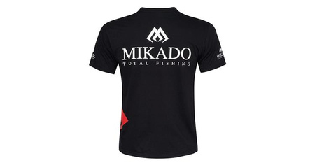 T-SHIRT Z NADRUKIEM (CZARNY) - rozm. S MIKADO UMH-05-BK-S