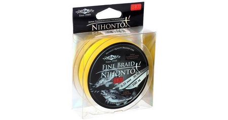 PLECIONKA NIHONTO FINE BRAID  028 FLUO 100M MIKADO Z30F-028