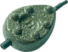 CIEŻAREK KARPIOWY  PRZELOTOWY Z KOLCAMI ZIELONY 80G 10X1SZT JAXON CP-KB080G