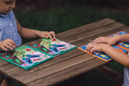 Mudpuppy Puzzle magnetyczne 2w1 Robaki i ptaki 20 elementów 4+