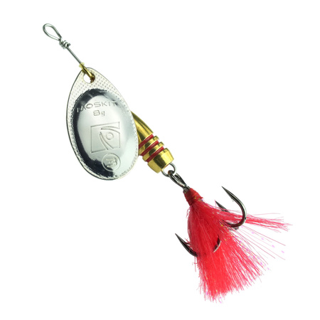 Błystka Moskit rozm.2 - Silver Sote (5szt) Robinson 41-M2-S00-F