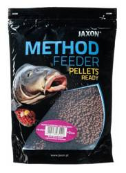 NAWILŻONY PELLETS METHOD FEEDER READY 2MM MORWA CZERWONA 500G JAXON FM-PR15