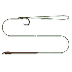 PRZYPON SUMOWY DO PELLET RIG 70CM 0.95MM ROZMIAR 3/0 SUSPENDING MADCAT (70965)