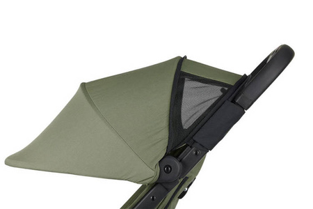 Easywalker Miley² Kompaktowy wózek spacerowy z torbą transportową Sage Green