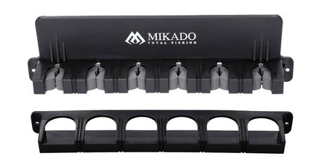 UCHWYT ŚCIENNY NA 6 WĘDEK VERTICAL ROD RACK MIKADO AM-UNI-002