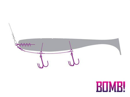 DOZBROJKA BOMB! Twisto MultiTRAP / 1szt. #1 / 10cm / 16 kg Delphin (101002039)