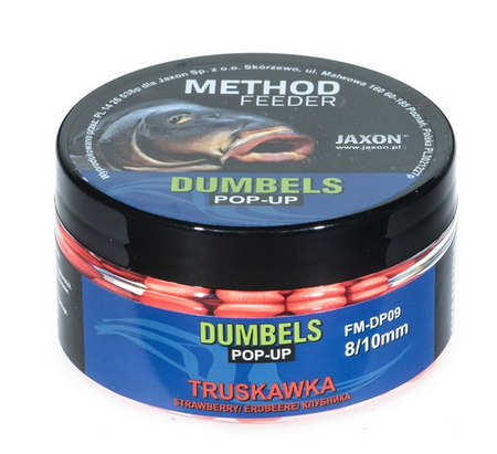 DUMBELS POP-UP METHOD FEEDER 8/10MM TRUSKAWKA 30G JAXON FM-DP09