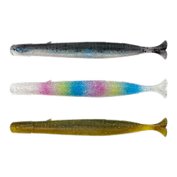 GRAVITY STICK PULSETAIL 14CM 15G SINKING GHOST MIX 6PCS Savage Gear (72585)