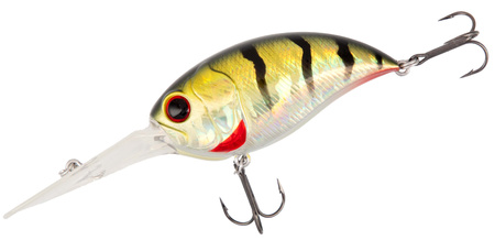 WOBLER CRAZY CRANK - 62mm/19.7g/GREEN PERCH - PŁYWAJĄCY - op.1szt. MIKADO PWF-CC-62F-GP