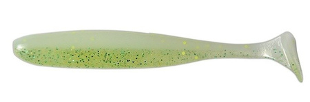Guma, Ripper Keitech Easy Shiner 4'' 10.2cm -LT#01 SAKURA White 1szt. (na sandacza, szczupaka)