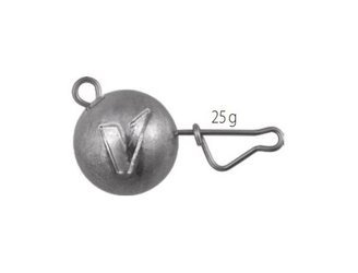V-Point - główka/cięzarek spinningowy z agrafką 3 szt. agrafka wygięta Italian 25 g    DRAGON PDF-599-250-001