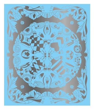 Zestaw kreatywny Do zdrapywania Zwierzęce mandale 7+, Janod