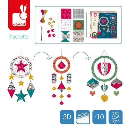 Zestaw kreatywny Łapacz snów Origami 10+, Janod