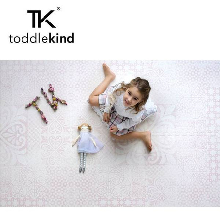 TODDLEKIND Mata do zabawy piankowa podłogowa Prettier Playmat Persian Blossom Light Pink
