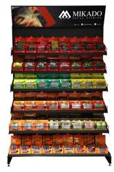 REGAŁ-PRZYŚCIENNY NA PRZYNĘTY MIĘKKIE (133cm x 76cm x 220cm) - op.1szt. MIKADO R-REG-001