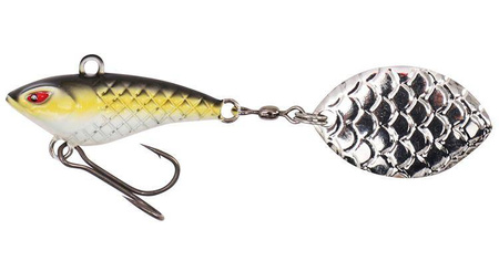WOBLER Z OBROTOWYM WIRUJĄCYM OGONKIEM PRZYNĘTA - M-TAIL 6g/OLIVE - op.1szt. MIKADO PMMT-6-OL