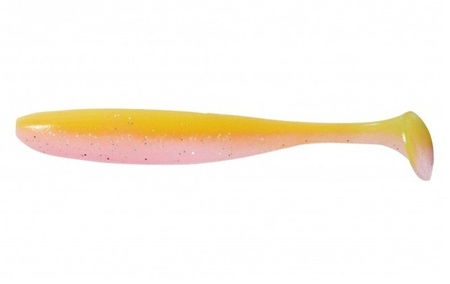 Guma, Ripper Keitech Easy Shiner 4'' 10.2cm - LT#31 Yellow Pink 1szt. (na sandacza, szczupaka)
