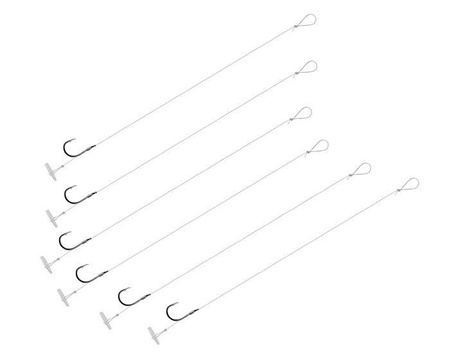 Przypon feederowy Delphin FLR Quickstop / 6szt 8cm #8 Delphin (101000250)