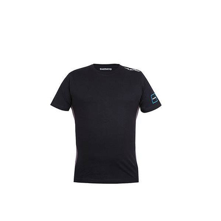 Koszulka T-shirt Shimano Aero S Black Shimano (SHSHIRT20AERS)