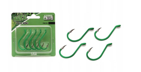 HACZYK SUMOWY MADCAT A-STATIC TEASER HOOK #7/0 / 4szt. DAM 56839