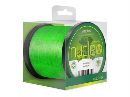 Żyłka karpiowa NUCLEO / fluo zielony 0,28mm 6,4kg 1200m Delphin (101003432)