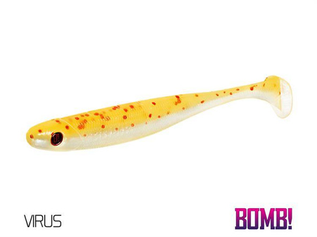 Sztuczna przynęta/guma BOMB! Rippa / 5szt 10cm/PINGUI Delphin (101002118)