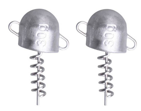 Wkręcane główki jigowe Savage Gear Cork Screw Heads 30g / 2szt. (50360)