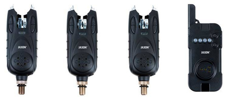ZESTAW SYGNALIZATORÓW ELEKTRON. JAXON XTR CARP PRO VERTUS 3+1 AJ-SYB115X