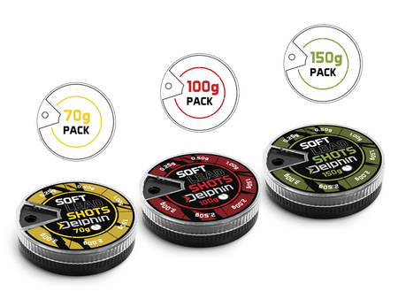 Śruciny Delphin SOFT (żółte pudełko) 70g / 0,1-2,0g Delphin (101005469)